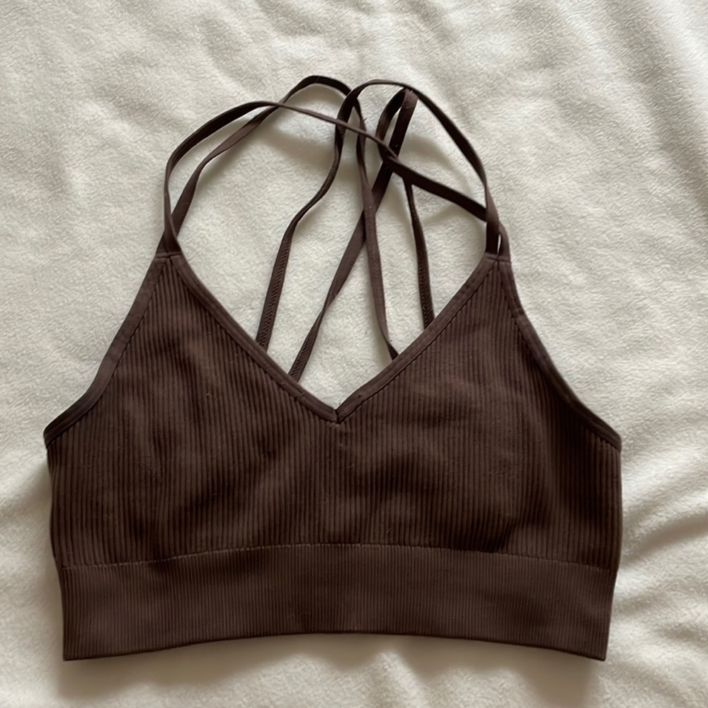 Aerie Strappy Sports Bra